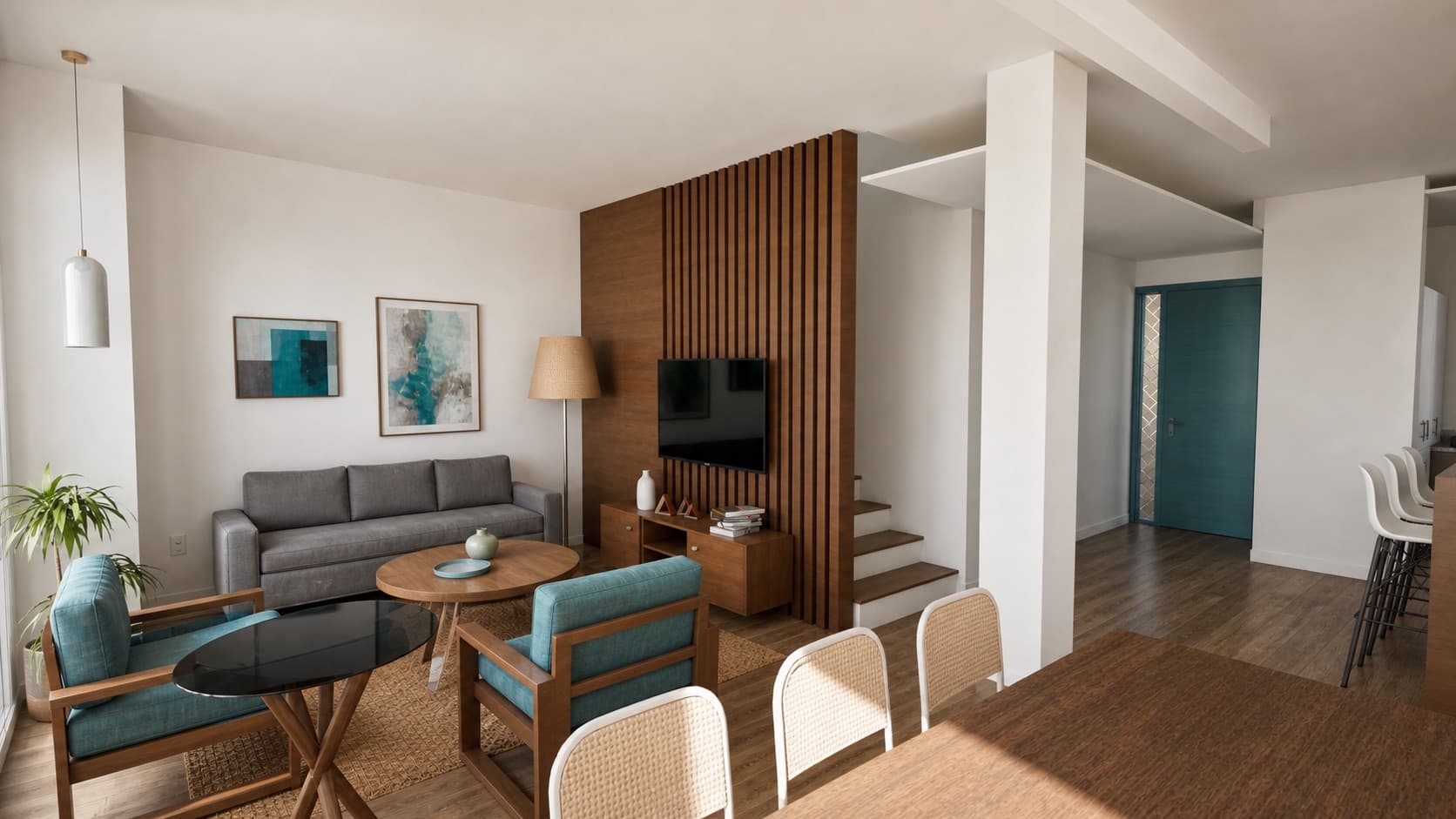 Visual conceptual del living